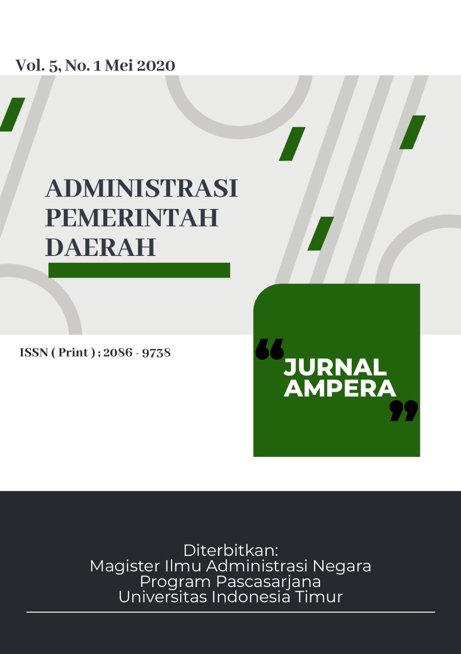					Lihat Vol 5 No 1 (2020): Jurnal Ampera Edisi Mei
				